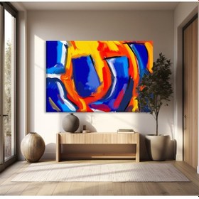 Resim Geometrik Düşler Kanvas Tablo 