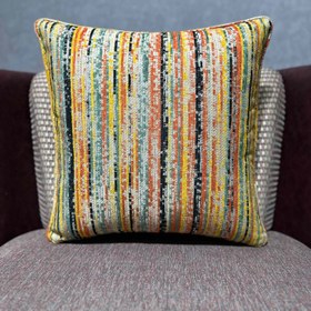 Resim Keten-102 - 43x43 (KARE) Sadece Kılıf Düz Fitilli 