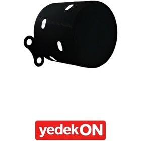 Resim Akis Tası Uzun & Kısa Siyah Boyalı 