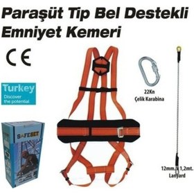 Resim Safaset Paraşüt Emniyet Kemeri 