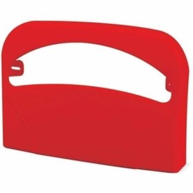 Resim Prestij Plastik Klozet Kapağı Örtü Dispenseri Kırmızı 