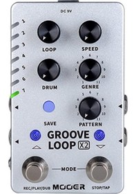 Resim Mooer Groove Loop X2 Stereo Looper Pedalı M721 
