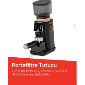 Resim Arzum OK0044 Okka Master Grind Kahve Öğütücü, 60 Öğütme Ayarlı, Dijital Ekranlı, Bakır 