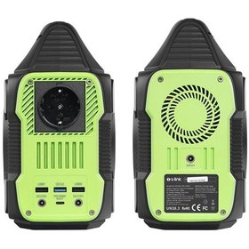 Resim S-link Ops300 300w 80.000mah 288wh Led Lambalı Saf Sinüs Multi-output Lcd Taşınabilir Güç Kaynağı 
