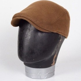 Resim Kışlık Kaşe Şapka Yün Düz Renk Spor London Kasket -camel Camel 