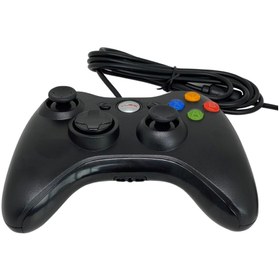 Resim YUES Xbox 360 Kablolu Oyun Kolu - USB, Çift Titreşim, Ergonomik Gamepad 