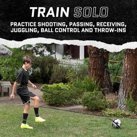 Resim SKLZ Star-Kick Eller Serbest Ayarlanabilir Solo Futbol Antrenörü - 3, 4 ve 5 Numaralı Toplara Uygun 