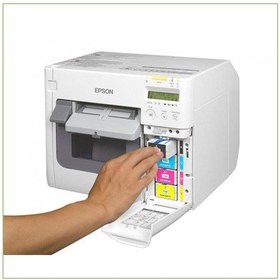 Resim Epson Colorworks Tm C3500 Kartuş Cyan Sjıc22P C C33S020602 