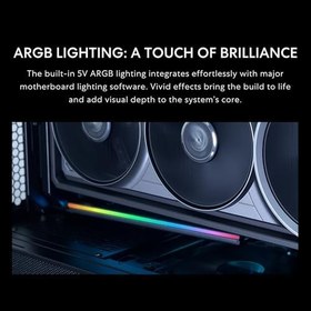 Resim Lian Li ATX PC Kasası 4 Yuvalı Dikey GPU Kiti (VG4v4) - Premium Gen 5 Yükseltici Kablo PCI-E 5.0 x16-200mm, PCIe 3.0/4.0 Uyumlu, Ayarlanabilir Konum - Çoğu PC Kasasına Uyar (VG4v4 Siyah) 