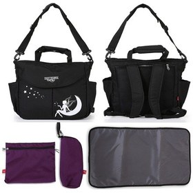 Resim Coco Mamma Mira Anne Bebek Bakım Çantası Gizemli Siyah 