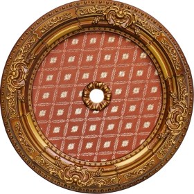 Resim Deco Market Decogold Saray Tavan 60 cm Oval Göbek 