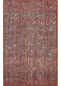 Resim Eşsiz El Dokuma Kahve Tonleri Kilim Paspas 