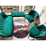 Resim ElizzanMobilya Nev Elizzan Garden Zümrüt Yeşili Koltuk Takımı 001 