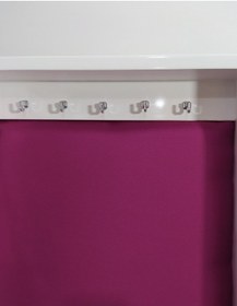 Resim Ankara Mobilya Boy Boya Nature Mdf Ahşap Ayna Takı Dolabı Parlak Beyaz 