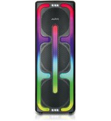 Resim Auris Parti Hoparlörü 10x3 Taşınabilir Rgb Renkli Kumanda Mikrofonlu Büyük Boy Karaoke Bluetooth Hoparlör 