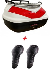 Resim WOGEN WG39 BASİC METAL BAGAJLI ÇANTA (BEYAZ) + KARBON DİZLİK HEDİYELİ 