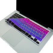 Resim McStorey Macbook Klavye Air Pro için Ombre (UK-EU İngilizce) (Eski USB'li Model 2008-2017) ile Uyumlu 