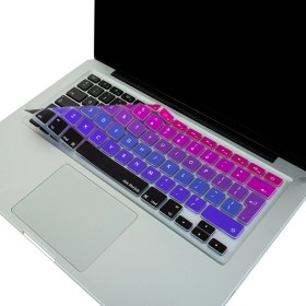 Resim McStorey Macbook Klavye Air Pro için Ombre (UK-EU İngilizce) (Eski USB'li Model 2008-2017) ile Uyumlu 