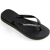 Resim Havaianas Brasil Logo Erkek Terlik - Siyah 
