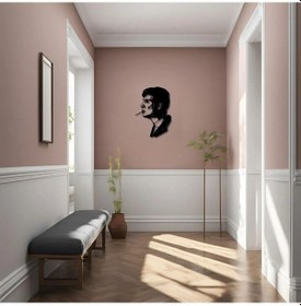 Resim Metal Duvar Dekorasyonu Tommy Shelby Metal Duvar Tablosu Pop Art 