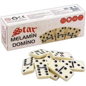 Resim Star Domino Plastik Kutulu Melamin 