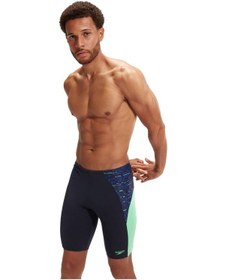 Resim Speedo Endurance+ Splice Jammer Erkek Yüzücü Mayosu Siyah 