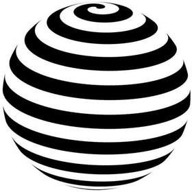 Resim Sihirli Küre Sticker 30 X 30 Cm 