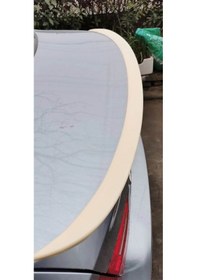 Resim Renault Megane 4 Sd İnce Spoiler Boyasız, Sert Plastik 