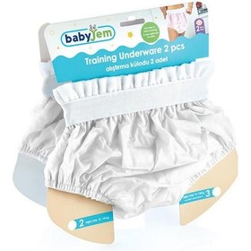 Resim Babyjem Alıştırma Külodu Kutulu 2 Li 3 Yaş Mavi Çok Renkli 