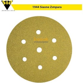 Resim Sia 1944 Siaone 150 Mm 180 Kum 7 Delikli Zımpara Kağıdı 50'li 