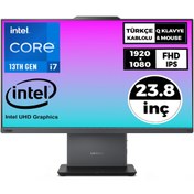 Resim Lenovo ThinkCentre Neo 50a 24 G5 i7-13620H 32GB 4TB SSD 23.8'' FHD W11P All In One Pc 12SC000KTR 029 