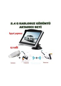 Resim 5 İnç Monitör+tepe Kamera +wifi Görüntü Aktarıcı Seti 12 Volt 