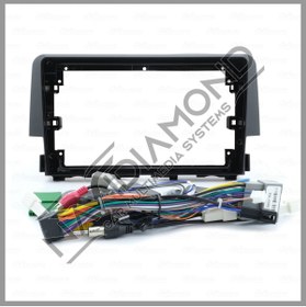 Resim NAVİDİAMOND ÖZER ELEKTRONİK HONDA CIVIC FC5 ANDROID TEYP ÇERÇEVE (9 INCH) - SOKET - CANBUS 