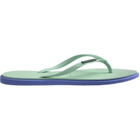 Resim Slim Point Provence Blue Kadın Parmak Arası Terlik-6574 Yeşil 