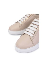 Resim Mario Valentino Kadın Hakiki Deri Bej Sneakers & Spor Ayakkabı 1040 91j2310 Bn Ayk Sk25-26 Beıge/oro Bej 