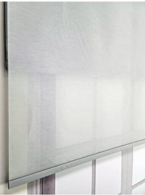 Resim Bbb Çift Mekanizmalı Tül Ve Stor Perde Tsy1002 Gri 