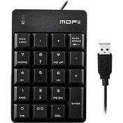 Resim Mofii X810 USB Kablolu Klavye Sayısal Klavye Taşınabilir 