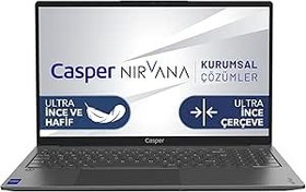 Resim Casper Nirvana X700.1255-EX00X-G-F Intel Core i7-1255U 64GB RAM 2TB NVME SSD Freedos 