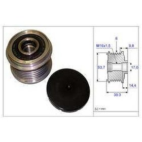 Resim Esse Oto - Astra J Corsa D İnsignia A Mokka Alternatör Kasnağı Rulmanlı 07- Ina 535 0203 10 1204177 