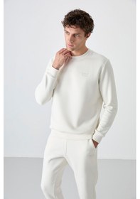Resim Tommy Life Andy Ekru Şardonlu Erkek Eşofman Takım - 85190 Ekru 