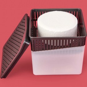 Resim Matmel Kare Nem Alıcı Aparat - Siyah / Şeffaf 