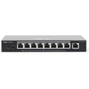 Resim Ruijie-Reyee RG-ES209GC-P 8 Port POE+ 10-100-1000Mbps+1Port 10-100-1000Mbps Yönetilebilir Çelik 120W 