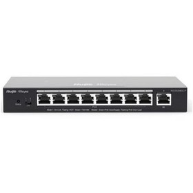 Resim Ruijie-Reyee RG-ES209GC-P 8 Port POE+ 10-100-1000Mbps+1Port 10-100-1000Mbps Yönetilebilir Çelik 120W 