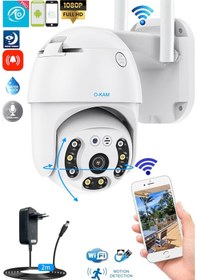 Resim Ventus Ven 360 Hareketli Wi-fi Akıllı Ip Güvenlik Kamerası Okam 