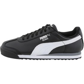 Resim 354259-011 Puma Roma Basic Jr Çocuk Spor Ayakkabı Siyah 