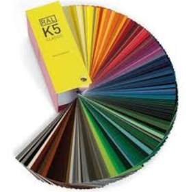 Resim Ral K5 Renk Kataloğu - Yarı Mat - Water Based 