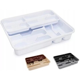 Resim Double Kaşıklık 1 Adet 14004 Antik Beyaz 