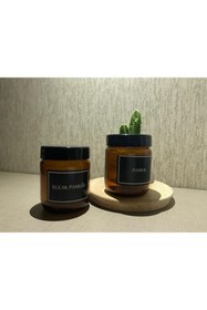 Resim TEKNOSER 2’li Amber Cam Kulak Pamuğu Ve Pamuk Kavanozu 