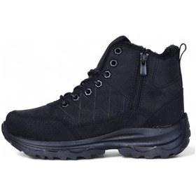 Resim Ayakcenter 117 Dkrs Siyah Erkek Çocuk Kürklü Bot Siyah 