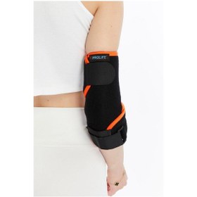 Resim Prolife Ortopedi Tenisçi Golf'çü Fitness Spor Dirsekliği Siyah-turuncu 